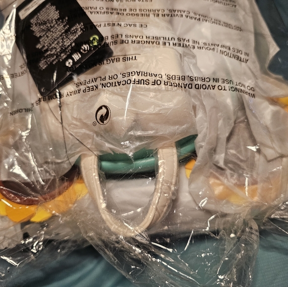 Loungefly: Minnie Sunflower Mini Backpack, Teal - Picture 10 of 10